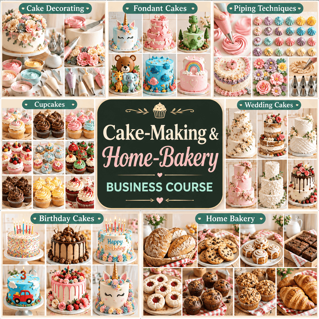 The Complete Cake-Making & Home-Bakery Business Course